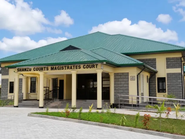 Shanzu Courts Magistrates Roof